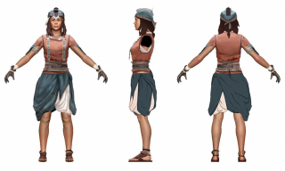 Horizon Zero Dawn - szkic koncepcyjny