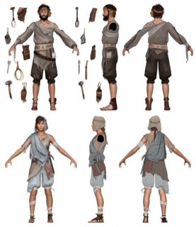 Horizon Zero Dawn - szkic koncepcyjny