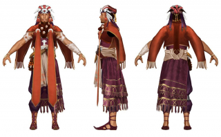 Horizon Zero Dawn - szkic koncepcyjny