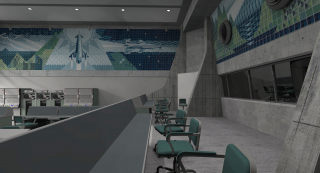 Kształt wody - szkice i zdjęcia z planu