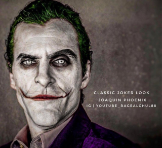 Joaquin Phoenix jako Joker - fanart
