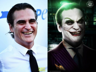 Joaquin Phoenix jako Joker - fanart