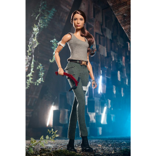 Lara Croft jako lalka Barbie