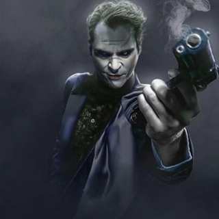 Joaquin Phoenix jako Joker - fanart