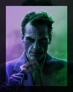 Joaquin Phoenix jako Joker - fanart