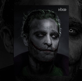 Joaquin Phoenix jako Joker - fanart