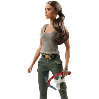 Lara Croft jako lalka Barbie