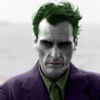 Joaquin Phoenix jako Joker - fanart
