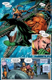 Aquaman #01. Utonięcie - plansza