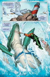 Aquaman #01. Utonięcie - plansza