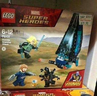 Avengers Wojna bez granic - zestaw LEGO