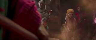 Niektórzy z mieszkańców Wakandy noszą na sobie chusty podobne do tych, jakich używa berberyjski lud Tuaregów