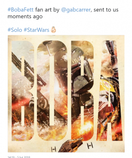 Han Solo Gwiezdne Wojny - historie - fanowski plakat