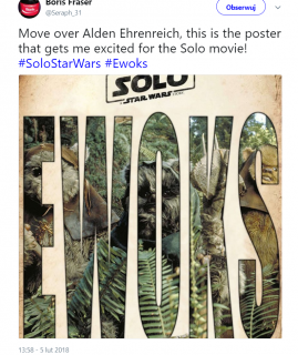 Han Solo Gwiezdne Wojny - historie - fanowski plakat