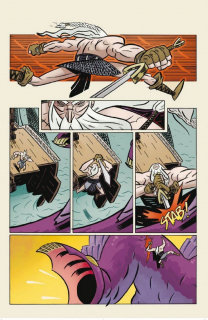 Head Lopper tom 1. Wyspa albo Plaga Bestii - plansza