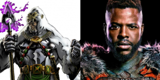 Choć postać M'Baku, przywódcy plemienia Jabari, zarówno wyglądem, jak i zachowaniem wyraźnie nawiązuje do komiksowego pierwowzoru, twórcy filmu nie zdecydowali się określić tej postaci mianem Man-Ape'a, pod którym to pseudonimem M'Baku znany jest w powieściach graficznych