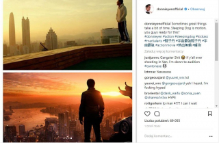 Donnie Yen na Instagramie