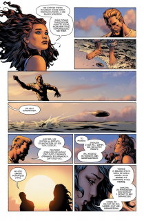 Wonder Woman #01. Kłamstwa - plansza