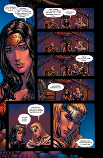 Wonder Woman #01. Kłamstwa - plansza