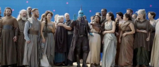 Yondu na planie Thor: Ragnarok - zdjęcie