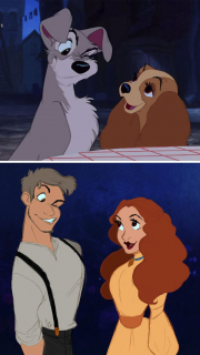 Zwierzęcy bohaterowie animacji jako ludzie