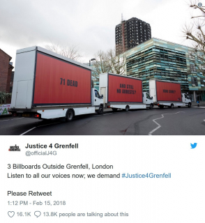 Trzy Billboardy za Ebbing, Missouri - protesty w Londynie