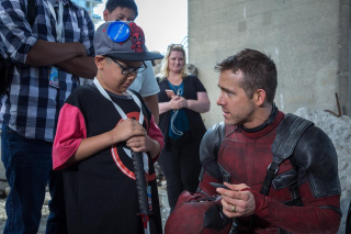 Dzieci na planie Deadpoola 2 - zdjęcie