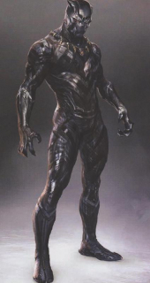 Czarna Pantera - szkic koncepcyjny