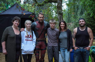 Dzieci na planie Deadpoola 2 - zdjęcie