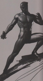 Czarna Pantera - szkic koncepcyjny