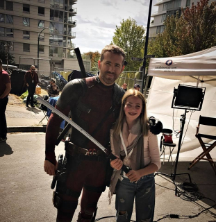 Dzieci na planie Deadpoola 2 - zdjęcie