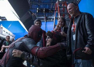 Dzieci na planie Deadpoola 2 - zdjęcie