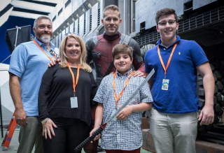 Dzieci na planie Deadpoola 2 - zdjęcie