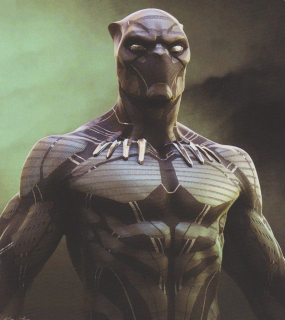 Czarna Pantera - szkic koncepcyjny