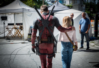 Dzieci na planie Deadpoola 2 - zdjęcie