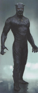 Czarna Pantera - szkic koncepcyjny