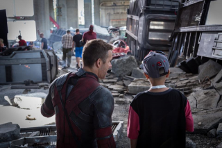 Dzieci na planie Deadpoola 2 - zdjęcie