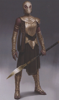 Czarna Pantera - Dora Milaje, szkic koncepcyjny