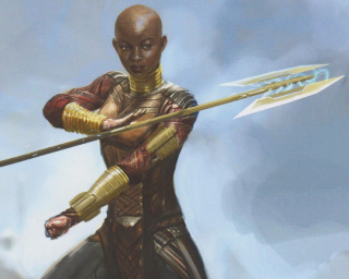 Czarna Pantera - Dora Milaje, szkic koncepcyjny