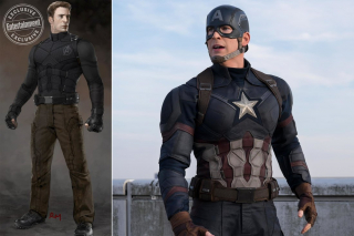 Kapitan Ameryka - grafiki koncepcyjne