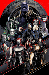 Avengers: Wojna bez granic - plakat