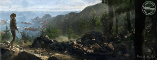Tomb Raider - szkic koncepcyjny