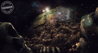 Tomb Raider - szkic koncepcyjny