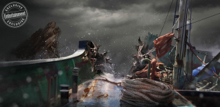 Tomb Raider - szkic koncepcyjny