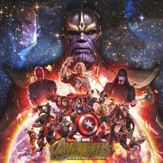 Avengers Wojna bez granic - fanowski plakat