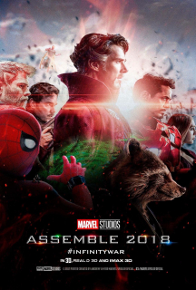 Avengers Wojna bez granic - fanowski plakat