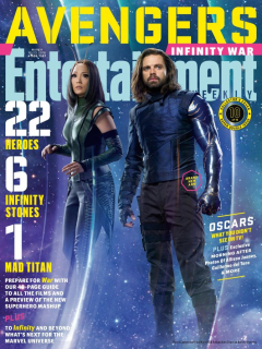 Avengers Wojna bez granic - okładka Entertainment Weekly