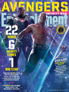 Avengers Wojna bez granic - okładka Entertainment Weekly