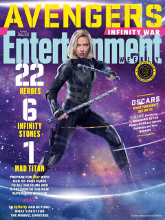 Avengers Wojna bez granic - okładka Entertainment Weekly
