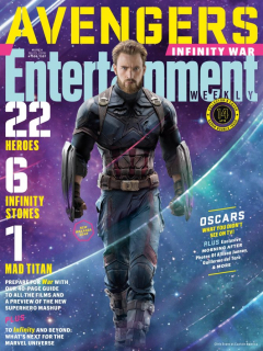 Avengers Wojna bez granic - okładka Entertainment Weekly